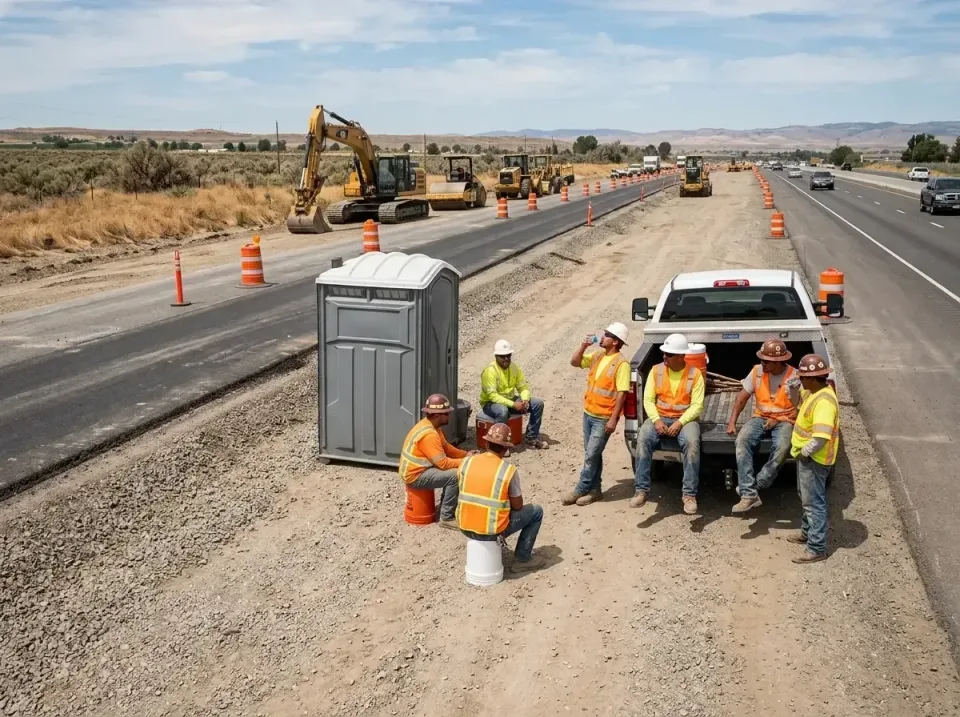 highway-road-construction-crew-007 — frequently asked questions, Porta Potty and Restroom Rentals in Falls City, NE
